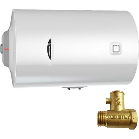 Elektrischer Warmwasserbereiter ARISTON Pro1 R 80 Liter H/3 EU 3201920 Weiß - Stahl (1/3)