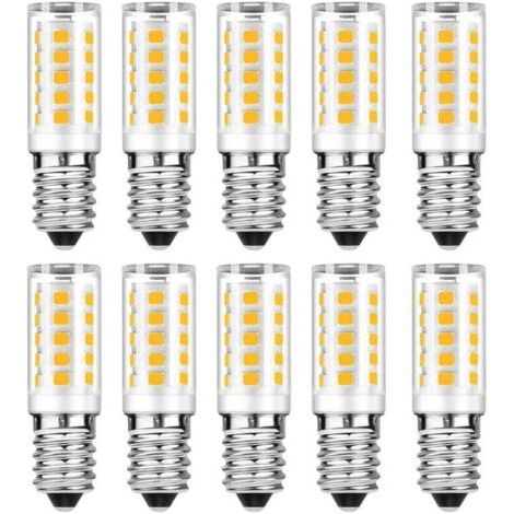 10er-Pack E14 LED-Lampen – Warmweiß (3000 K) – 5 W (entspricht einer 50-W-Glühbirne) – 500 lm (nicht dimmbar)