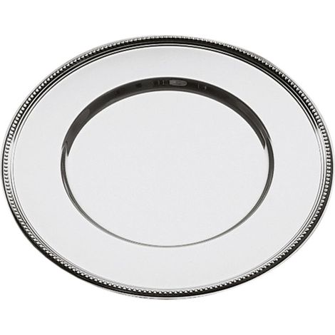 Assiette de présentation Ø 33 cm 18/8 Acier Inoxydable (1/5)