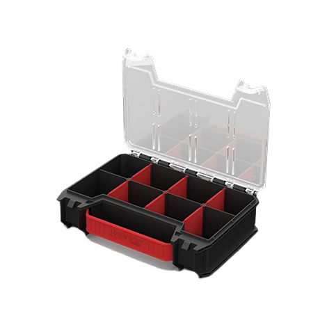 Qbrick System PRO Organizador Organizador Multicaja de herramientas – Compatible con PRO y TWOEstructura resistente y material duradero – Divisores extraíbles