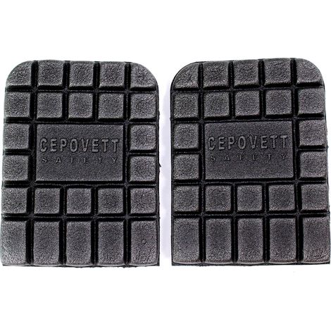 Genouillères de protection pour pantalon en mousse polyéthylène GENODIVS CEPOVETT Noir Unique. (1/3)