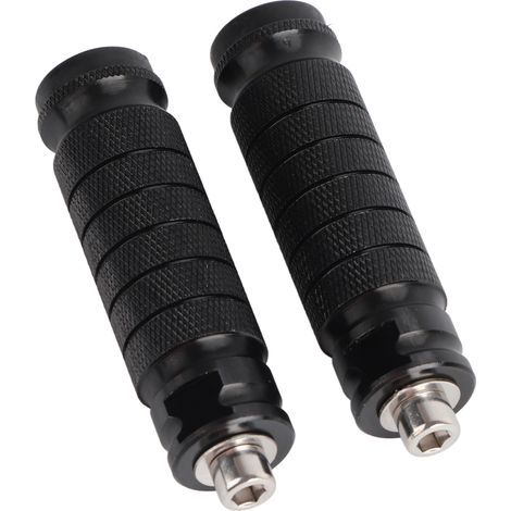 Repose-pieds arrière de moto universels M8 antidérapants, 2 pièces, pédales (1/5)