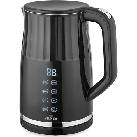 Elektrischer Wasserkocher mit Temperaturregelung, 1,7 l, 2200 W, Zilner ZL-122