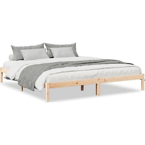 Maison Exclusive - Letto Extra Lungo senza Materasso 200x220 cm in Legno di Pino