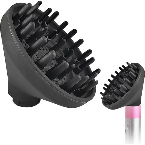 Diffusore per asciugacapelli Dyson Airwrap HS01 HS05, 12 × 11 cm, trasforma il tuo Airwrap Styler in un asciugacapelli, ideale per acconciare i capelli ricci (1) (1/5)