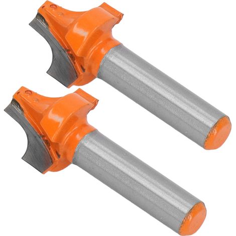 8-mm-Hartmetall-Fasenfräser mit Rundschaft, 2 Stück, 8 x 19 mm Holzfräser (1/5)