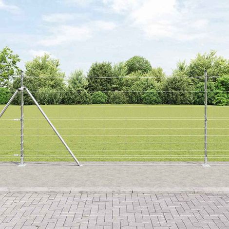 Zaunpfosten Galvanisiert 50 x 1,2 m Stahl