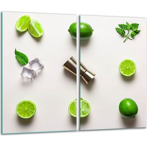 Tabla de corte de vidrio 2x 30x52 fruta (1/5)