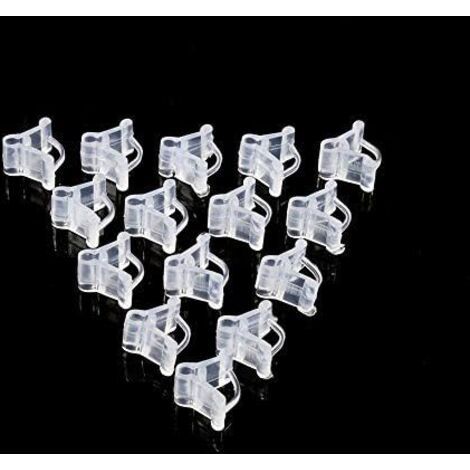 Lot de 100 pinces à plantes pour tomates et aubergines - Pince greffage spéciale jardin Mini pince greffer plants Outils d'enfants (1/5)