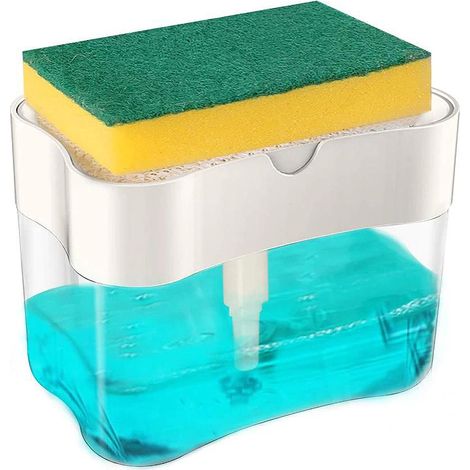 Le 2-en-1 pompe à détergent - une Pompe pour la lessive liquide Contre-Transparent (1/5)