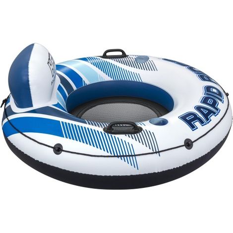 Bestway Bouée gonflable ronde Rapid Rider diamètre 135 cm (1/8)