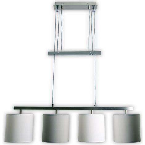 Naeve TILDE Plafonnier suspendu Bar gris 4xE27