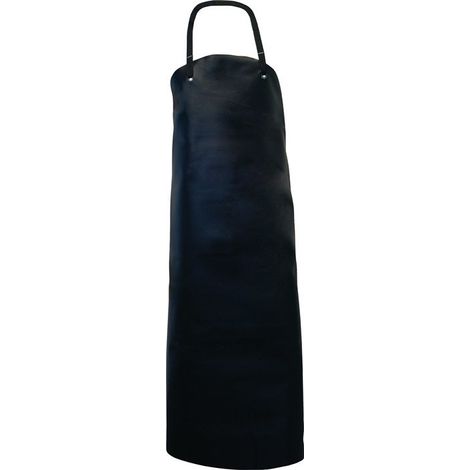 Grembiule di protezione chimica Gunova S3 L.ca.120xW.ca.90cm nero GUNOVA (Per 10)
