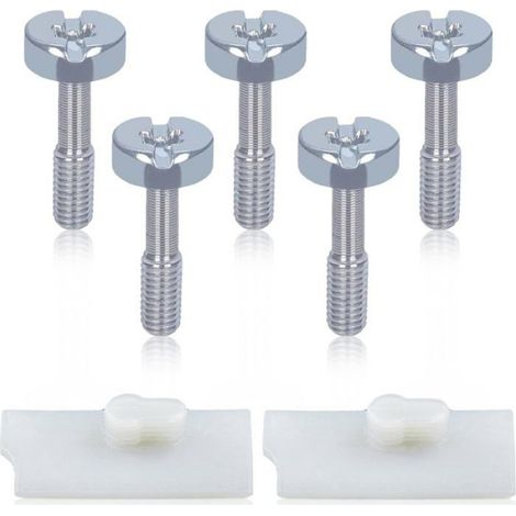 Vis - 4 mm x 15 mm - Pour Tronçonneuse MS231 MS241 MS251 MS271 MS291 - Lot de 5