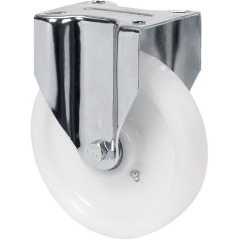 rueda fija 4mm 17zvr150-ftb nylon blanco extrafuerte eje bolas (1/2)