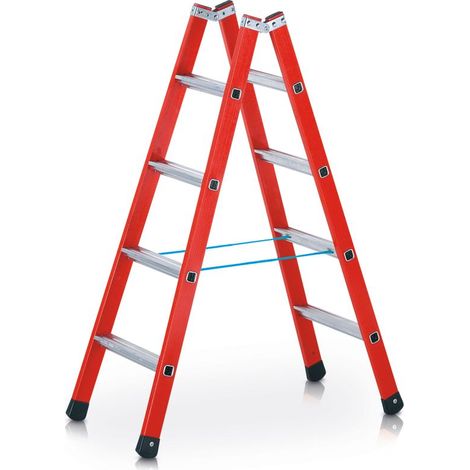ZARGES EFAmix B - Kst-Stufen-Stehleiter 2 x 4 Sprossen (1/4)