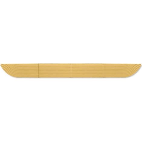 Barres de seuil pour balai de sol, supports de seuil de 1,5 à 1,9 cm, jaunes (1/5)