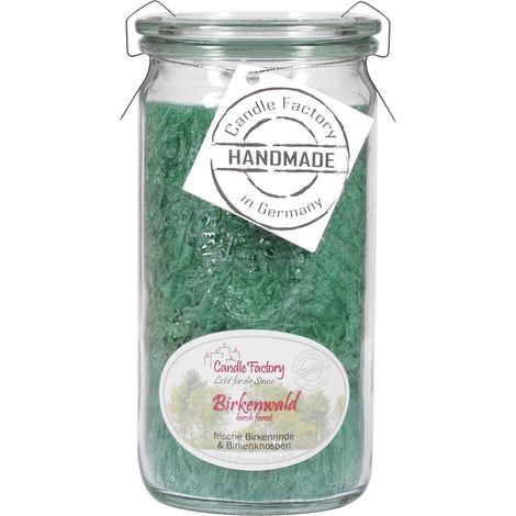 Candle Factory Mini Jumbo Birkenwald Duftkerze Dekokerze 307156 (1/5)
