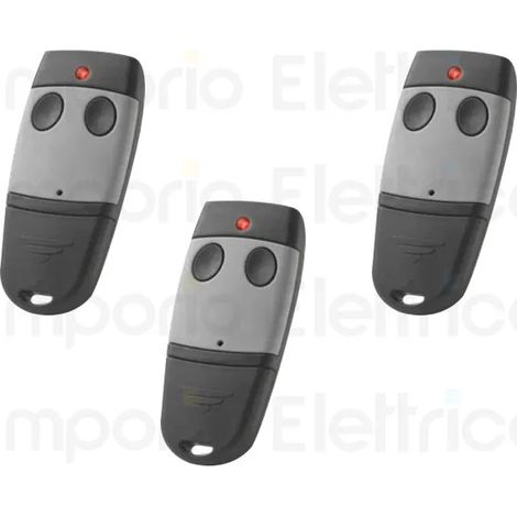 cardin 3 x télécommande 2 canaux 433 mhz s449 txq449200