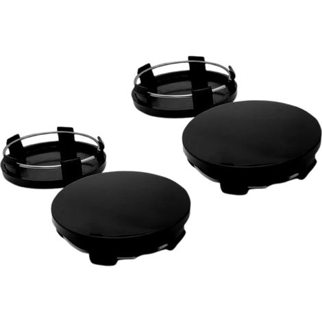4 Pièces Centre de Jante Capuchons, Cache Moyeu Centre de Roue, Enjoliveur de Voiture, Bouchon de Jante, Plastique ABS Cache-Moyeu, pour Jantes Enjoliveurs Accessoires pour Voitures, Couvre-moyeux (1/5)