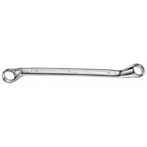 Clé polygonale double coudée, DIN 838, poli, Cote s/plats : 9 x 11 mm, Long. 203 mm (1/2)