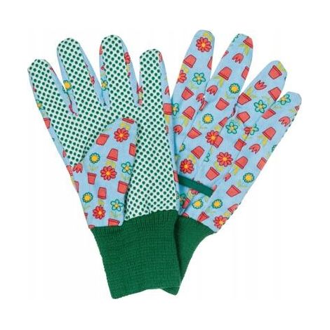 PARKSIDE Gartenhandschuhe, 2 Paar mit Noppen, Größe 6