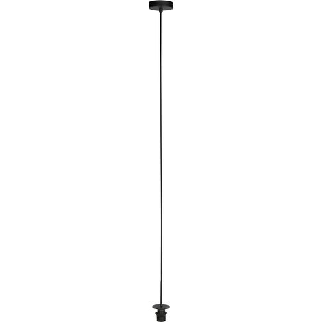 Mexlite - lámpara colgante - HaloSwap - negro - metal - Ø 10cm -