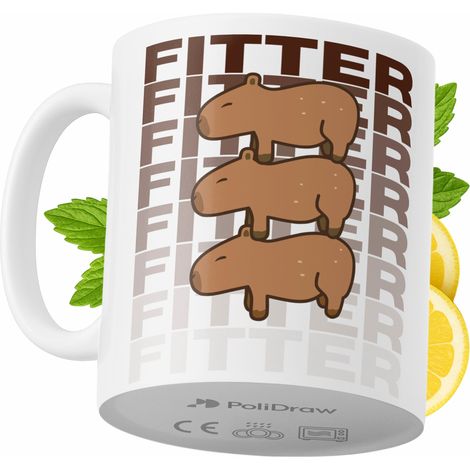Mug humoristique pour les sportifs, avec un texte amusant et un design graphique original. Idéal pour les anniversaires, les fêtes et les occasions spéciales. Mug premium pour la maison, le bureau et  (1/5)