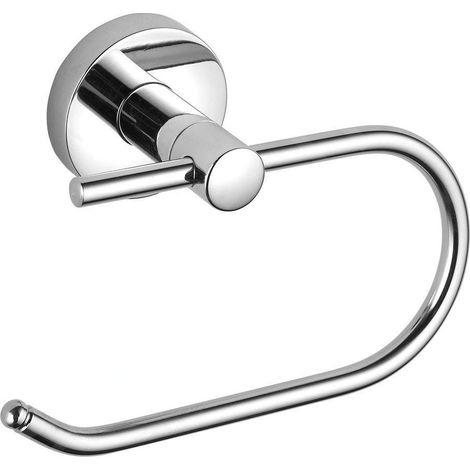 AQUALINE SAMBA - PORTE-ROULEAU TOILETTE SANS COUVERCLE, CHROME SB117 (1/2)