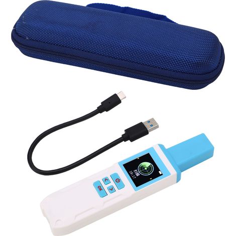 Lecteur RFID portable pour animaux, scanner de puce électronique ISO 11784/11785, identification du bétail, lecture de données sur puce, outil de microchip portable (1/5)