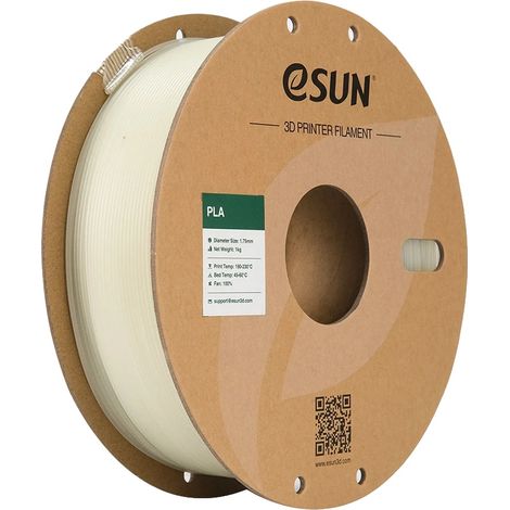 Filamento PLA, 1,75 mm, fosforescente, verde luminoso (1/2)