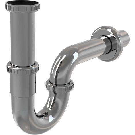 Sifón de lavabo en forma de "U" DN32 con tuerca de 5/4 (1/3)