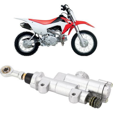 10-mm-Hinterradbremszylinder mit Hydraulikpumpe, kompatibel mit Offroad-Motorrädern, Quads und anderen Fahrzeugen. (1/5)