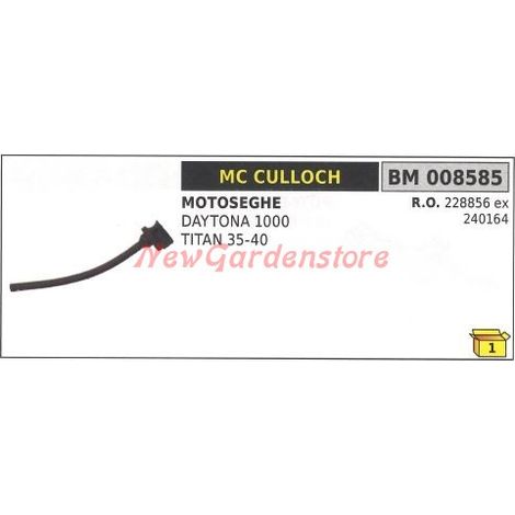 Tubetto olio MC CULLOCH per motosega DAYTONA 1000 TITAN 35 40 008585