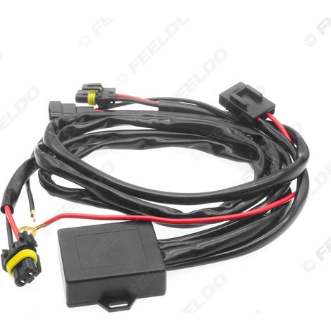 Faisceau de câblage pour éclairage automobile 12 V/24 V 35 W/55 W, décodeur universel LED/HID 9005/9006