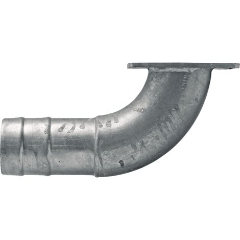 Coude à 90° pour tuyau, bride Ø 200 mm, 8" (180 x 180 mm), pour citerne à eau