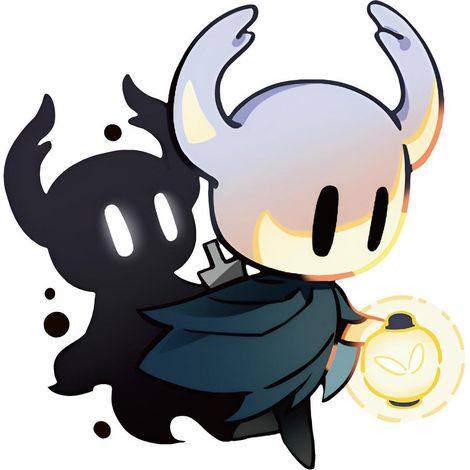 Auto Aufkleber bunt PVC, wasserdicht kratzfest, Hollow Knight Motiv für Auto Laptop Motorrad (1/5)