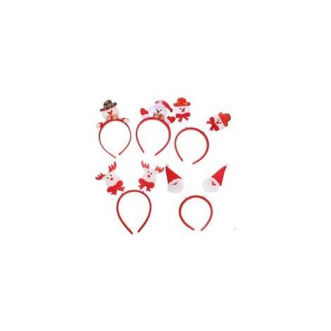 9paquet Lot De Serre-têtes De Noël Avec Motifs De Père Noël Sapin Et Rennes Pour Accessoires De Fête Et Cosplay (1/5)