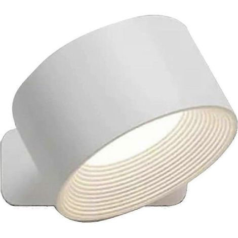 Lights Of Sweden Vegglamper Oppladbart Batteridrevet Vegglampe 360-rotasjon Monterte Vegglamper Innendørs LED Vegglamper For Leselys