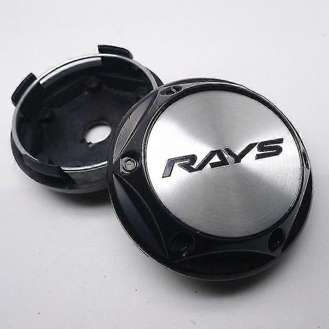 Lot de 4 cache-moyeux de 68 mm et 62 mm pour jantes Rays, accessoires de style automobile Yogu,A (1/3)