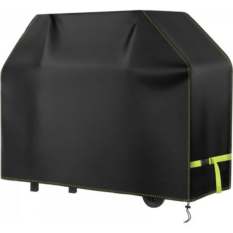 Housse de barbecue d'extérieur, Oxford 420D, protection 127x61x117CM, vent/soleil/eau, compatible avec la plupart des barbecues (1/5)