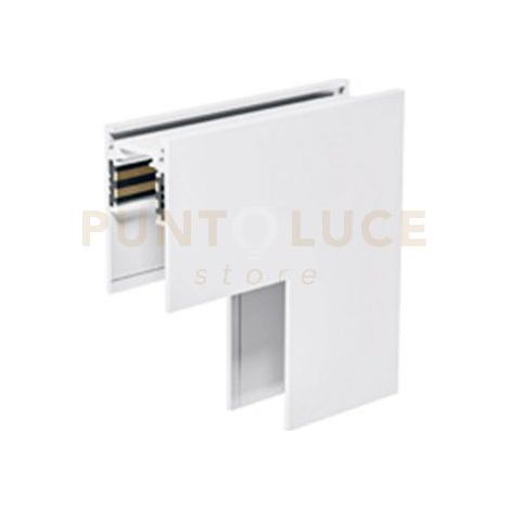 GBIGSB2- ANGOLO 90° PARETE/SOFFITTO PER BINARIO MODULARE SUPERFICIE BIANCO
