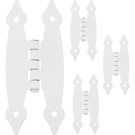 Ensemble de 4 charnières de porte extérieure, charnières de porte résidentielle, charnières de porte intérieure pour armoire (1/5)