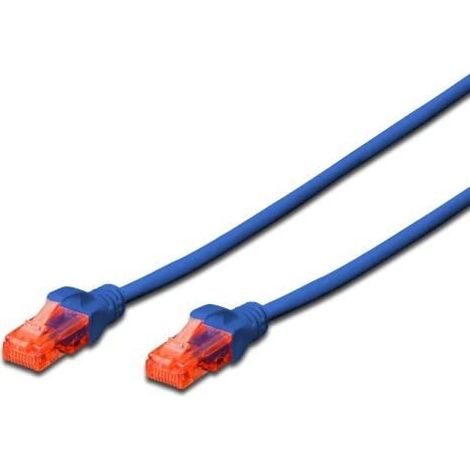 Ewent Netzwerkkabel Kategorie 6 u/utp 5mt blau