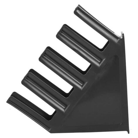 Distributeur de tasse, comptoir café lait thé tasse support de stockage support de gobelets en papier support distributeur organisateur pour salle de pause bureau maison(noir)