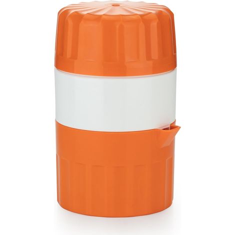 Presse-agrumes, presse-agrumes pour jus de fruits et légumes frais, presse-agrumes avec récipient à jus, presse-oranges manuel, presse-fruits (1/5)