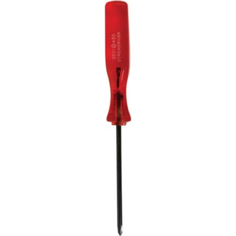 Velleman Tri-Wing-Schraubendreher, speziell zum Öffnen von Spielkonsolen, 360/Tri-Wing x 50, 2,5 mm Spitze, 110 mm Länge, leicht 10 g, PVC-Griff, CrV-Schaft, ideal für die Reparatur und Wartung von (1/4)