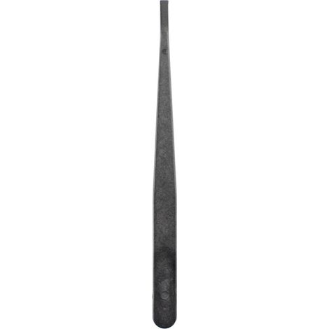 Pince à épiler à pointe droite en fibre de carbone antistatique JF-S13 (Couleur : Noir)
