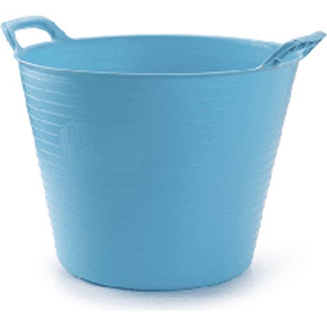 Capazo plastico 25 Litros Azul claro (1/4)