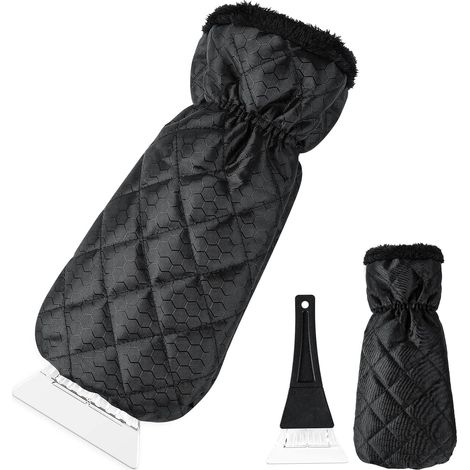 Ice Scraper mitten for Windscreen, Snow Removal with Antifreeze Glove will Scrape Pesky Frost and Ice from Windscreens with Ease, Snow Squeegee ultra-light car window de-icer tool (1/5)